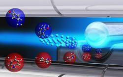 Artist's concept of the sorting mechanism